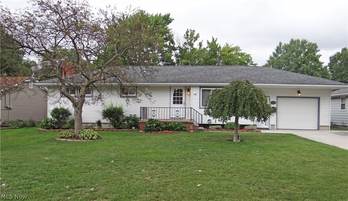 This 3 bedroom 1.5 bath ranch was extremely well cared for and is ready for you to move right in. There are many updates! All the carpeting is brand new, however the gorgeous original hardwood floors are underneath if that suits you. The roof and windows are all newer, the extended driveway and patio are new, the house has been recently painted, the half bath was updated, and the duct work was cleaned. The large back yard is completely fenced in and the dry basement has an optional 4th bedroom. Call for your private showing today!