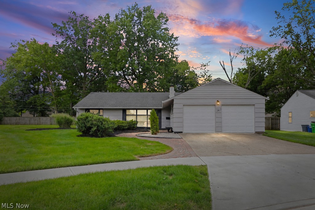 Welcome to 341 Girard Dr in Berea, a 3 bed, 2 full bath home that has been fully updated & is move-in ready, with an open layout that lives bright & easy.
The main living space flows from the great room into the kitchen, all under new luxury vinyl plank flooring & filled with natural light. An electric fireplace set into a black accent wall anchors the living area & gives you a warm focal point.
The updated kitchen is the heart of the home, with white cabinets, quartz counters, a marble-look backsplash, stainless steel appliances & a white stainless fridge. A peninsula with bar seating is the spot for quick meals or morning coffee. New interior doors & hardware carry the fresh feel through every room.
Both bathrooms are fully updated, one with a tub & shower & the other with a walk-in glass shower. The big-ticket items are handled too, with newer windows & a new furnace for year-round comfort & lower upkeep.
Out back, the large yard gives you room to spread out, with fencing along the back for added privacy. Picture summer cookouts, garden beds, or space for the kids & dogs to run.
The location keeps you close to everything. Coe Lake Park is minutes away with trails, fishing & a great playground, & McKelvey Park adds a downtown splash pad. Grab a bite at Grindstone Tap House, Mike's Bar & Grille, or Maya. Marc's & Giant Eagle cover grocery runs, & Baldwin Wallace University is close by. Commuters get quick access to I-71, I-480 & Cleveland Hopkins Airport.
Schedule your showing today.