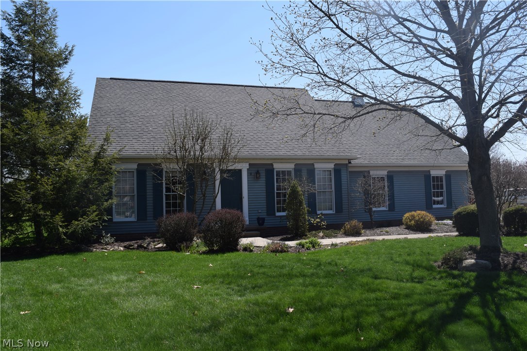 Keith Luck custom-built 3 bedroom, 2 1/2 bath cape on cul-de-sac.  This home backs up to Anna Dean Park with walking trails.  You'll enjoy the private patio/deck and pond.  First floor laundry and master bedroom.  Open kitchen with eating bar, crown molding in the formal living room, dining room, great room, and hall.  Oversized garage.