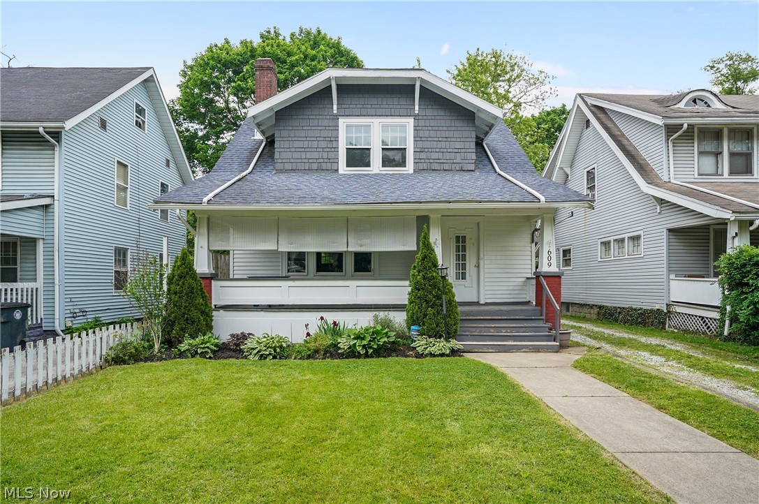 Investors or new owners! Why pay rent when you can own your home!? Take a peek at this 3 bedroom, 1.5 bathroom home in Akron. Investors, this home is in move in ready to rent condition! It has been a consistent rental property for the seller, however he is making some changes and downsizing his portfolio. NEW carpeting installed this month! The home features a wonderful covered front porch for all the family get togethers. This enters into a spacious living room with a gas fireplace. Eating space isn't an issue as there is a large dining room to accompany large tables and other dining room furniture. The kitchen features some newer appliances and has an exit to the back yard. Off the kitchen is a cute breakfast nook for the early morning coffee breaks. Thankfully, this home features a 1/2 bathroom on the first floor so guests don't have to use your private bathroom. Upstairs are 3 nice sized bedrooms and a full bathroom. The basement is not scary and will serve well for all your extra storage needs. Additionally, the basement has glass block windows for extra security.