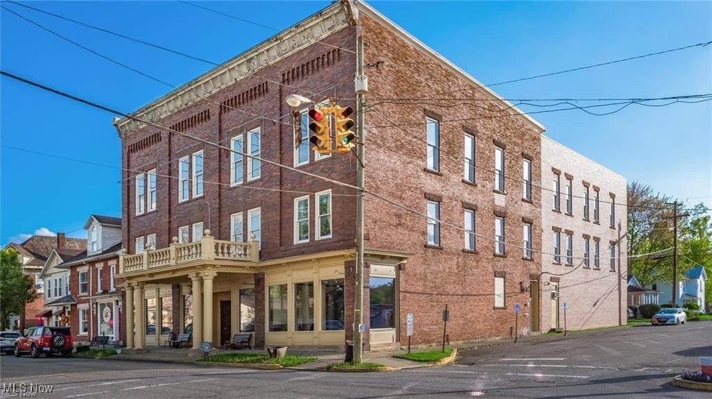 Spacious retail or office space available for lease on Main Street, Dresden. Excellent for health services, boutique, photography studio, professional office or much more! This space includes a large open room (previously used as a gym) and 3 dressing/changing rooms.  Access to shared restroom on the 1st floor.  $1400/month rent INCLUDES all utilities!  Other existing tenants in the building include gym, nails, massage, photography and a boutique. All tenants are subject to credit/background check.