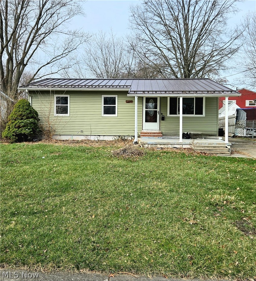 Check out this 3-bedroom ranch offering great potential and ready for your finishing touches! This home features a
newer metal roof, newer air conditioning unit, and an updated kitchen. A bright bay window in the front fills the living
space with natural light. The unfinished basement provides a blank canvas for additional living space, with the possibility of a full second bathroom. Bring your ideas and complete this home to make it your own! Schedule
your private showing today.