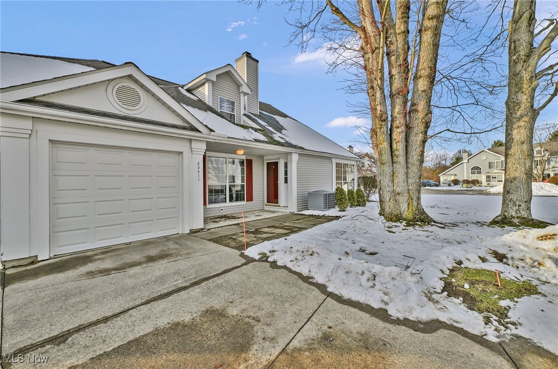 Welcome home to this beautifully updated, one-level condominium in the desirable Grist Mill Condo community of Olmsted Falls!

This inviting residence features a 1st-floor owner’s suite, two generously sized bedrooms, and two full bathrooms—perfectly designed for comfort and style. The living room is a true showstopper, with soaring cathedral ceilings, abundant natural light, and a cozy fireplace ideal for entertaining or relaxing evenings at home.

The modern, renovated kitchen boasts sleek cabinetry, a stylish kitchen backsplash, and a functional layout that makes cooking a joy. A bonus space provides flexibility for a potential 3rd bedroom, home office, hobby area, or reading nook. For additional convenience, the unit includes in-unit laundry and an attached garage for ease and security.

Enjoy low-maintenance living with an association that handles lawn care, seasonal spring and fall clean-up, snow removal, garbage service, gutter cleaning as needed, and roof replacement when necessary. Whether you’re hosting guests or enjoying quiet, everyday living, this condo offers the perfect blend of comfort, sophistication, and convenience.

Don’t miss your chance to make this updated Grist Mill condo your next home!