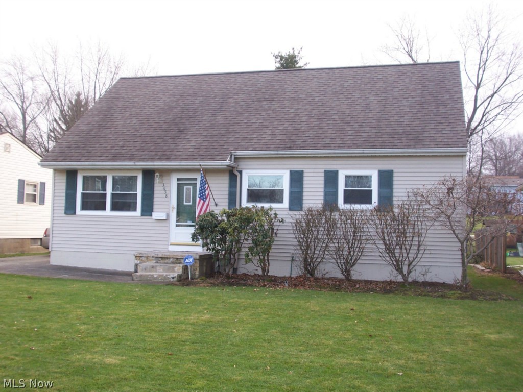 Price Reduced $12,000!!!  A one of a kind find that is on a dead end street running into Lion's Park.  The 3 bedroom, 1.5 bath cape has an unfinished 2nd floor.  Some Drywall and flooring will make a large master bedroom/play room/bonus room.  The basement is partially finished, with ceiling and walls.  Add some carpet for a finished rec room with bar.  The many updates include: high efficiency windows, roof, siding, carpet, and more.  There is also hard wood floors under the carpet.  There is a two car garage, ample storage, updated appliances, and much much more.