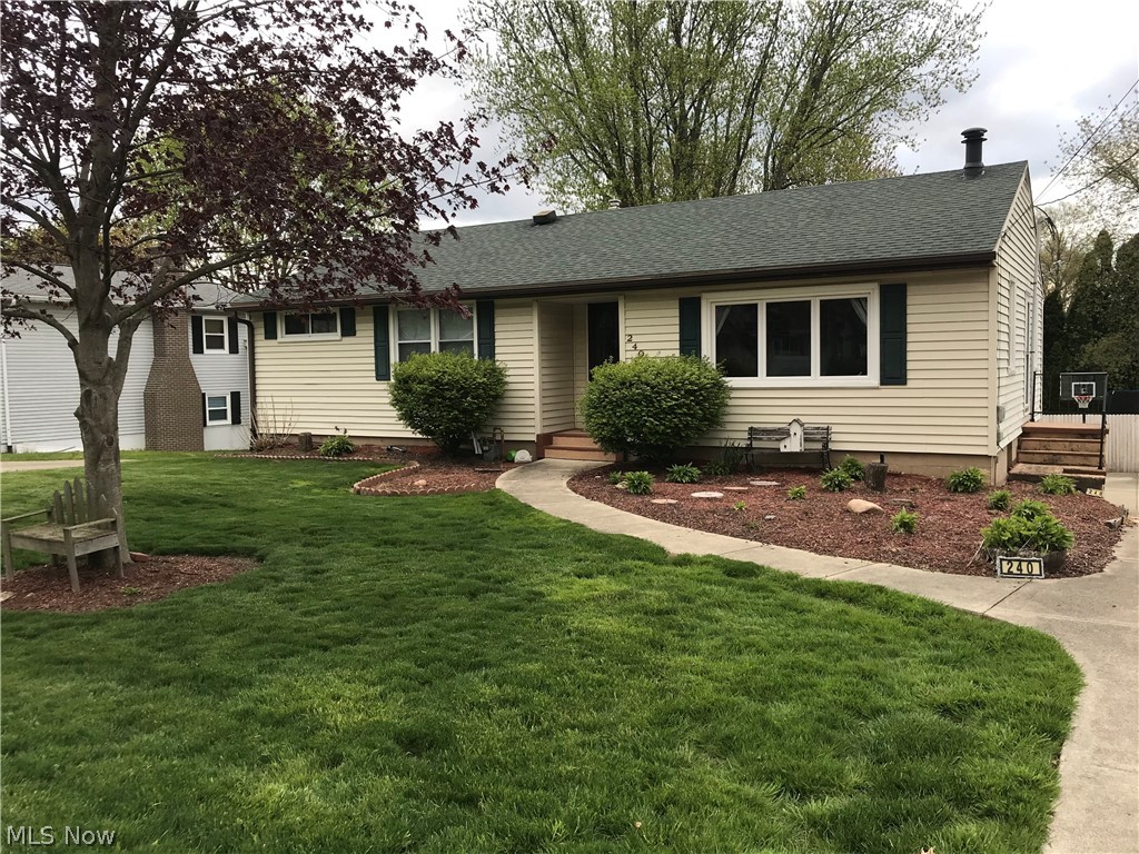 Fantastic updates fill this 3 Bedroom, 2 Bath Ranch with 1,952 finished sq. ft. and ideally located in the heart of Orrville.  You'll be sure to have peace of mind when you consider the mechanical updates consisting of the Furnace/AC (2018) and the Hot Water Tank (2017) as well as a reliable roof (10 yrs) over your head.  The complete basement remodel (2019) features a large Family Room, Full Bathroom and an absolutely beautiful, live edge bar...this basement just screams entertainment! Exit the walkout basement through the newer sliding glass door (2019) and into the large, private screened-in patio for a breath of fresh air.  Completing the basement is the spacious laundry/utility room which also offers additional storage space.  The main level houses the 3 BR's, another Full Bathroom and an easy flowing floor plan that simplifies hosting those family/friend gatherings.  Very recent updates (2020) on the main floor include new wall and trim paint as well as brand new carpet in the Ma