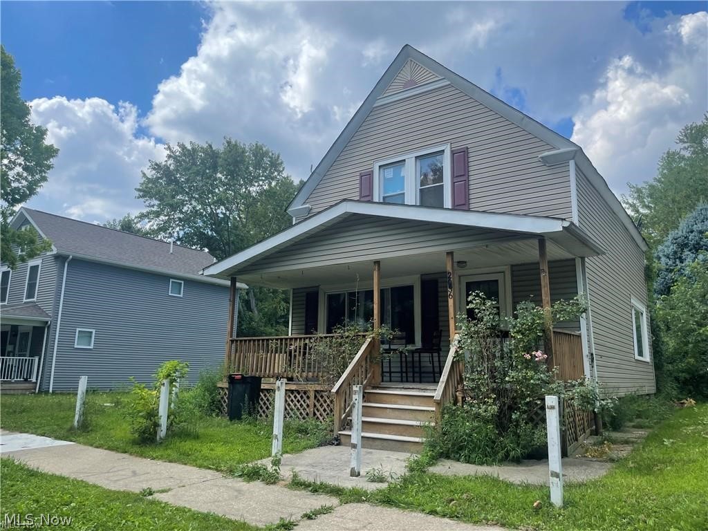 Cash flowing property brings in $1250/mo. Additional buildable lot included with this purchase. This home is located on Cleveland's westside, minutes from the Detroit Shoreway neighborhood, 5 minutes to Edgewater or Battery Park. Easy access to 90/71 and Route 2! Many windows have been replaced. Newer hot water tank (2019). Showings are with an accepted offer only, home is tenant occupied on a month to month basis.