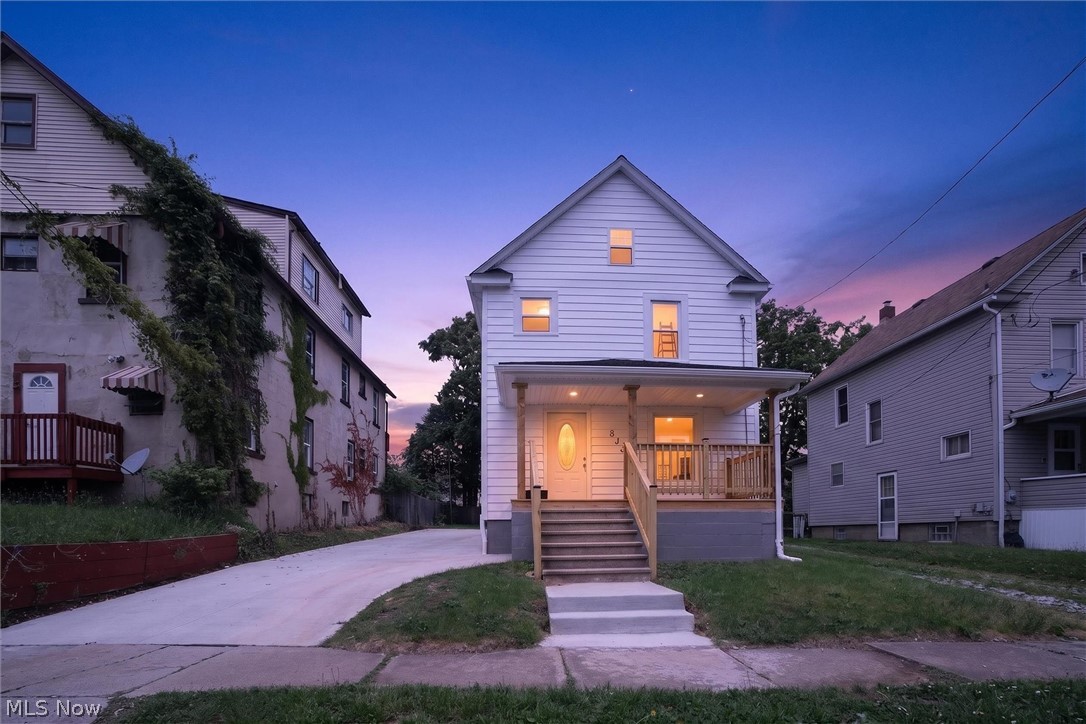 Welcome to 843 Chester Avenue in the heart of Kenmore, Akron! This stunning, fully renovated home boasts 4 spacious bedrooms and 2 modern bathrooms. Step inside to discover a bright, open layout with brand-new vinyl flooring and plush carpeting. Inside, it boasts beautiful neutral colours, an all-new kitchen, cabinets, and appliances; every inch of this home is finished. The exterior shines with fresh siding, new windows, and a new concrete driveway. The finished basement offers a second full bath, perfect for guests. Upstairs, the spacious attic can be a master suite, kids' hideaway, or entertainment space. With a front and back porch, all-new mechanicals, and a turnkey feel, this home is ready for its next chapter. Schedule your showing today—this gem