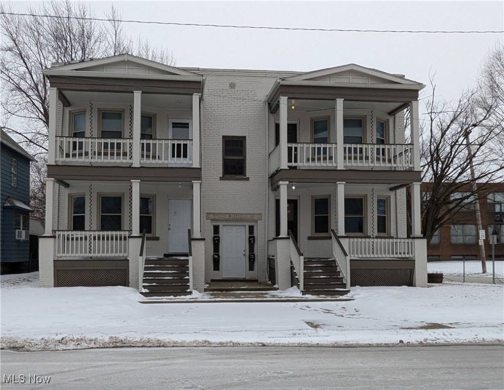 Welcome to this charming 2 bedroom apartment situated in the West Eighties, Detroit Shoreway. Just minutes away from Gordon Square, Edgewater park, and Downtown Cleveland. Recently remodeled with new paint, new flooring, updated kitchen & bath and LVT flooring throughout! This first floor unit has a covered porch and has the shared laundry in the lower level, with plenty of storage too.