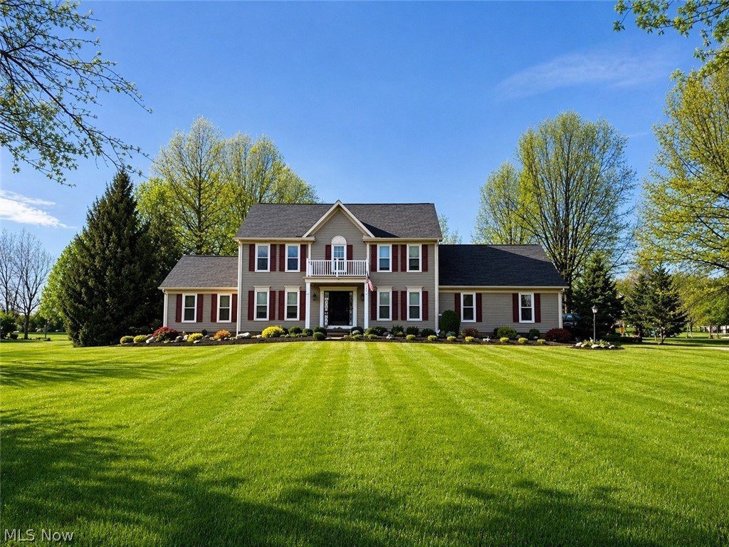 Welcome to this stunning 5-bedroom, 3 full bath Colonial located in the highly desirable Woodland Meadows development in Valley City, Medina. Showcasing timeless curb appeal, this home features classic architecture, charming shutters, and an inviting front porch that creates a warm and welcoming first impression. Situated on a beautifully maintained, park-like lot, the property offers expansive outdoor space perfect for entertaining, relaxing, or enjoying peaceful surroundings. Mature trees provide added privacy while enhancing the home’s natural setting. Inside, you’ll find a spacious and functional layout filled with natural light, offering generous living areas designed for both everyday living and hosting. With five well-appointed bedrooms and three full baths, this home provides the flexibility and space today’s buyers are looking for. The 3-car garage offers ample room for vehicles, storage, or hobbies, and the additional shed provides even more versatility. Located in Woodland Meadows, this home combines the charm of a quiet, established neighborhood with convenient access to nearby amenities. A listing like this is rare so schedule your showing before it's gone!