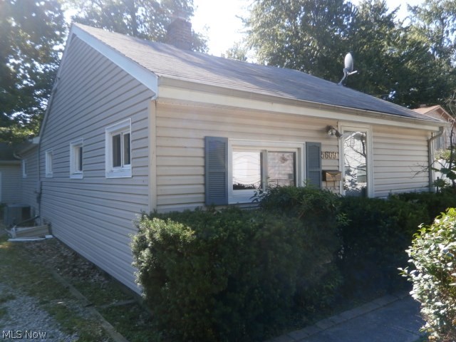 How soon can you move? Summer months can be so much more pleasant in this air conditioned home. Three bedrooms, fireplace in the family room, nicely landscaped lot with privacy fence in the rear yard and wood deck on the side of the home, detached 2 car garage, vinyl sided home. Recently painted interior and vinyl replacement windows.