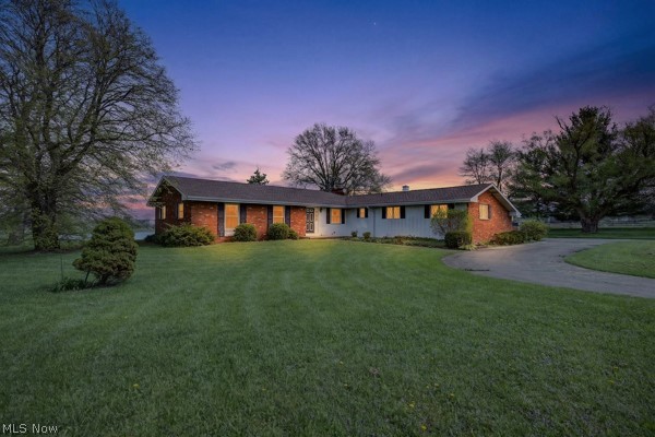 Discover your dream horse property in Litchfield.  This house is situated on over 13 acres which includes a 3600 sq.ft. barn with stalls.  The ranch style house has 3 bedrooms, 2.5 baths, eat-in kitchen, dining room, full basement and a 2 car attached garage. The 
great room offers a woodturning fireplace, beamed ceilings and oversized windows overlooking the scenic pond that is a beautiful focal point and a serene place to relax and unwind.  Whether you're looking to house horses or simply enjoy wide-open space and privacy, this property offers endless possibilities,  Just needs your personal touch.