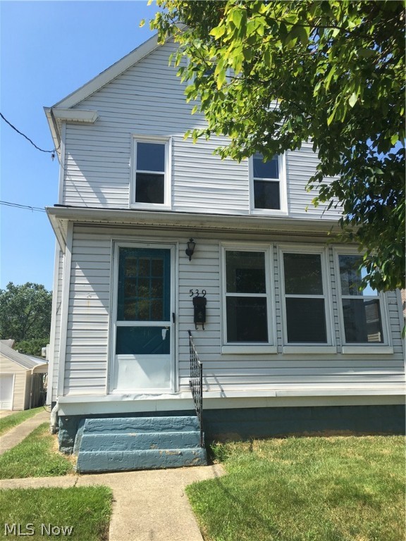 Cute two bedroom home with living room (recently painted), eat in kitchen (recently painted), and extra room which could be a dining room, office, bedroom, tv room, etc. located on first floor! Other amenities include lake view, enclosed front porch, car port.  Second floor bedrooms are spacious. Upgrades include new boiler for heating located in basement, newer ac unit, new flooring in second bedroom, new tub surround in bathroom, main floor rooms freshly painted, newer handrail installed on back exterior steps. Home is currently an investment property. The package includes 6 SFR on Thelma Ave, SFR on Manchester Rd, an a duplex on Harrison. MLS numbers are 4165457, 416557, 4165570, 4165565, 4165420, 4166154, 4166147, 4166562, 4166165. Contact listing agent for more details.