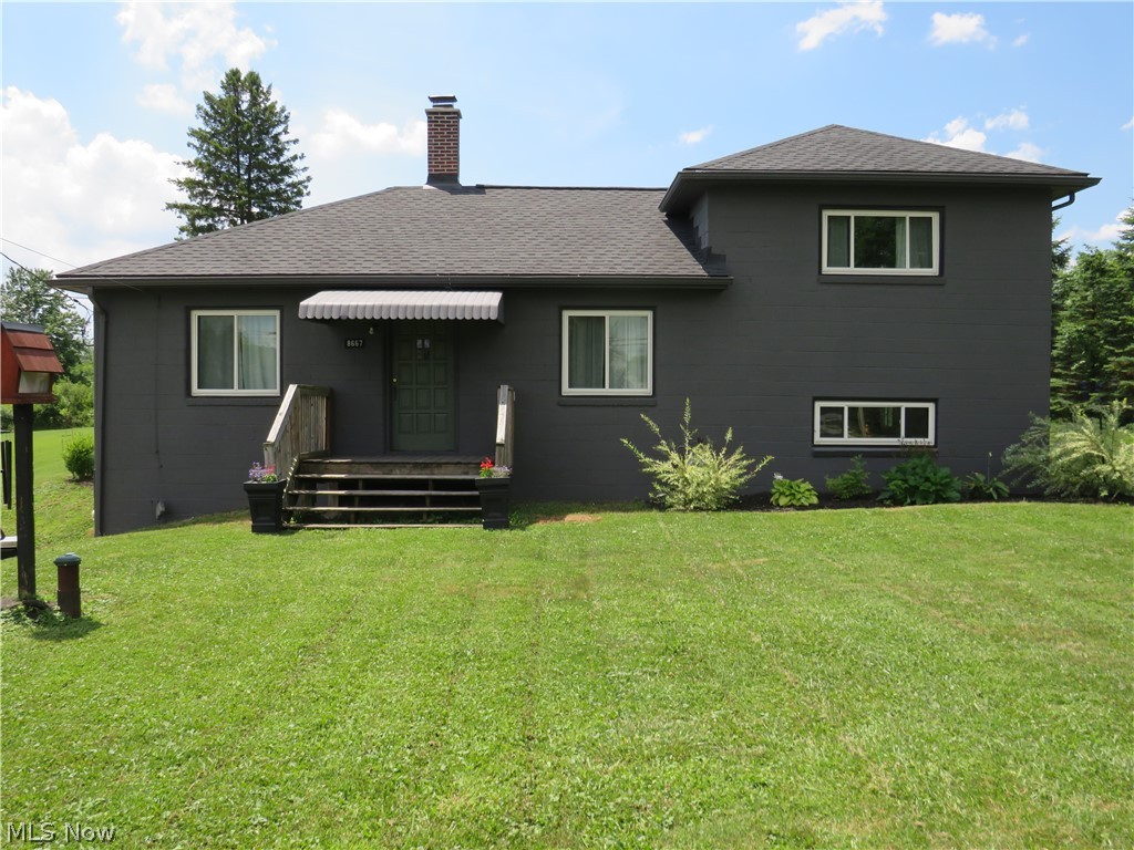 Welcome home to this beautifully maintained 1,600-square-foot split-level situated on a rare 3.477-acre lot in Streetsboro. Offering the perfect blend of privacy, open space, and convenience, this property provides a peaceful country feel while remaining just minutes from downtown Streetsboro, Kent, shopping, dining, and major commuter routes.

Inside, you'll find a thoughtfully updated home featuring two spacious bedrooms and a beautifully remodeled full bathroom (2026). The stunning, fully renovated kitchen (2026) serves as the heart of the home, while fresh interior and exterior paint completed in July 2026 gives the entire property a crisp, move-in-ready feel. The original main-floor bedroom has been transformed into a formal dining room, creating an inviting space for gatherings and entertaining. Main-floor laundry, relocated from the basement in 2025, adds everyday convenience.

The unfinished lower level offers incredible potential to customize the home to fit your needs. A large bonus room could easily become a primary suite, in-law suite, home office, playroom, additional family room, or extra storage space. With the possibility of adding additional living space, this home is ready to grow with you.

Major updates provide peace of mind, including a new roof (2024) and replacement of the sewer system pump, plumbing, and electrical components (2024). Windows replaced throughout (2021). 

Outside, you'll appreciate the expansive 3.477 acres, featuring mostly open land with a naturally wooded, wildlife-friendly section that offers beauty, privacy, and opportunities to enjoy nature. Three storage sheds provide ample room for tools, equipment, hobbies, or seasonal items.

Properties offering this much acreage in Streetsboro are becoming increasingly difficult to find. Priced to sell and packed with updates and future potential, this is a unique opportunity to own a move-in-ready home with room to make it your own. Schedule your private showing today!