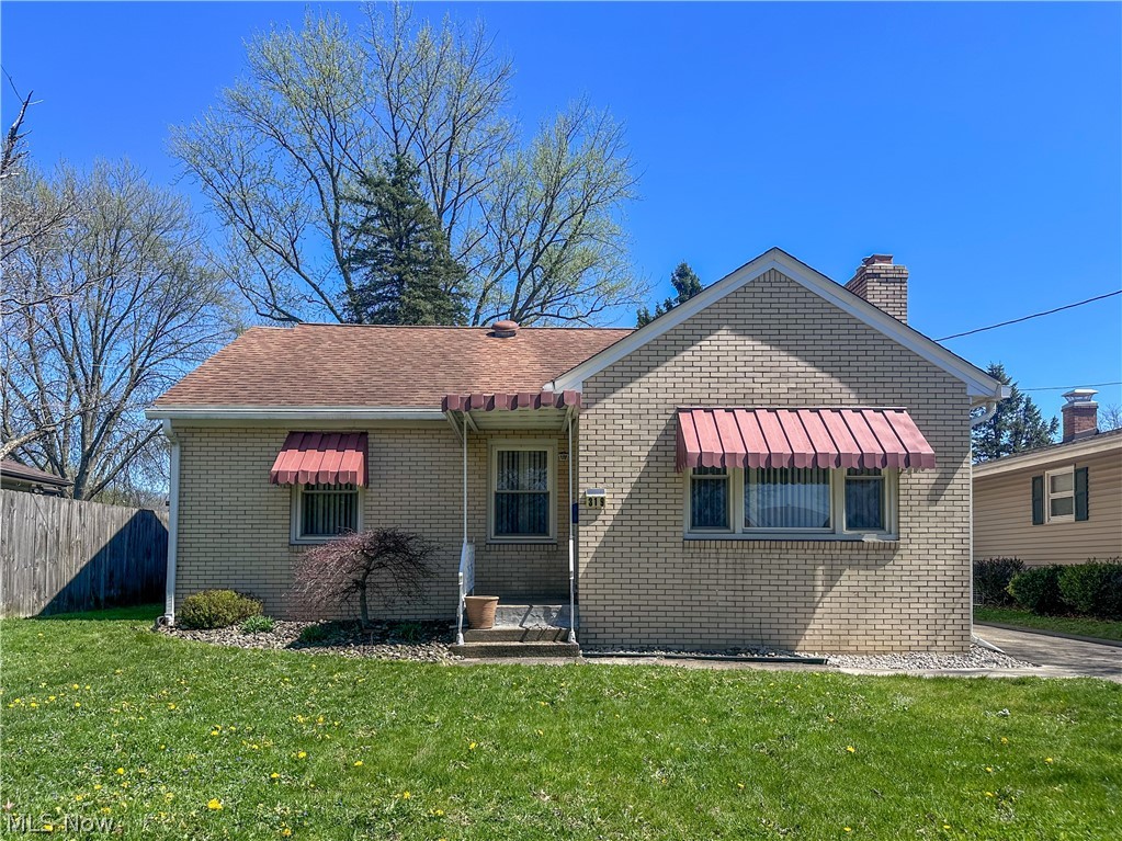 With nearly 1,800 square feet of living space plus a partially finished basement, this lovely brick Cape Cod is the perfect place to call home, offering comfort and flexibility at every turn. The main level features a spacious living room with fireplace, eat-in kitchen, family room with fireplace, two bedrooms, laundry room and a full bath. A quick peek under the carpet reveals original hardwood flooring. The second level provides two additional bedrooms and a convenient half-bath. The basement focuses on a finished rec room, kitchen area, full bathroom, glass block windows and plenty of storage space. Important updates include: HVAC (2021), H2O tank, replacement windows and a concrete driveway. The two-car attached garage offers ample room for vehicles, tools and additional storage, while the private backyard is the ideal spot to host gatherings, unwind and enjoy every season. If you've been searching for a house that combines comfortable indoor living, enjoyable outdoor space and a convenient location close to everything you need, this is it!