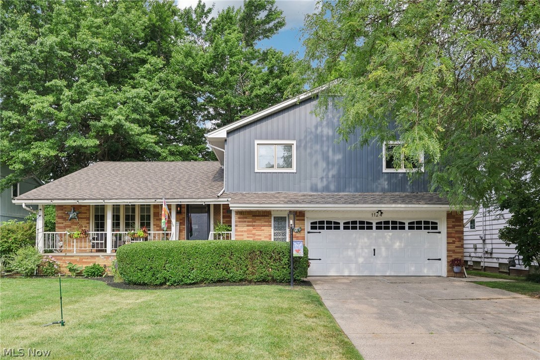 An absolute gem! This home has undergone an extensive renovation, bringing modern elegance and comfort to every corner. The stunning updated kitchen boasts quartz countertops, a center island perfect for meal prep and casual dining, a stylish tiled backsplash, white shaker soft-close cabinetry, and gleaming stainless steel appliances. The attention to detail continues with two fully updated bathrooms, ensuring a spa-like experience for everyone. Significant improvements since 2019 include new siding, a new roof, new windows, a state-of-the-art HVAC system, a new hot water tank, and new flooring throughout the home, providing peace of mind and energy efficiency. The main level features a spacious living room ideal for relaxation, a formal dining room perfect for entertaining, and a large family room with a cozy fireplace, creating a warm and inviting atmosphere. The three generously sized bedrooms offer excellent closet space, ensuring ample storage. The finished basement expands your living space with a versatile recreation room and a convenient half bath, ideal for hosting gatherings or creating a home office. Additional highlights include a two-car attached garage, a charming covered front porch for enjoying your morning coffee, and a newer concrete patio in the back, perfect for outdoor dining and entertaining. The large fenced-in backyard provides privacy and plenty of space for gardening, play, or relaxation. Situated in a fabulous location, this home offers easy access to local amenities, schools, and parks, making it the perfect place to call home.