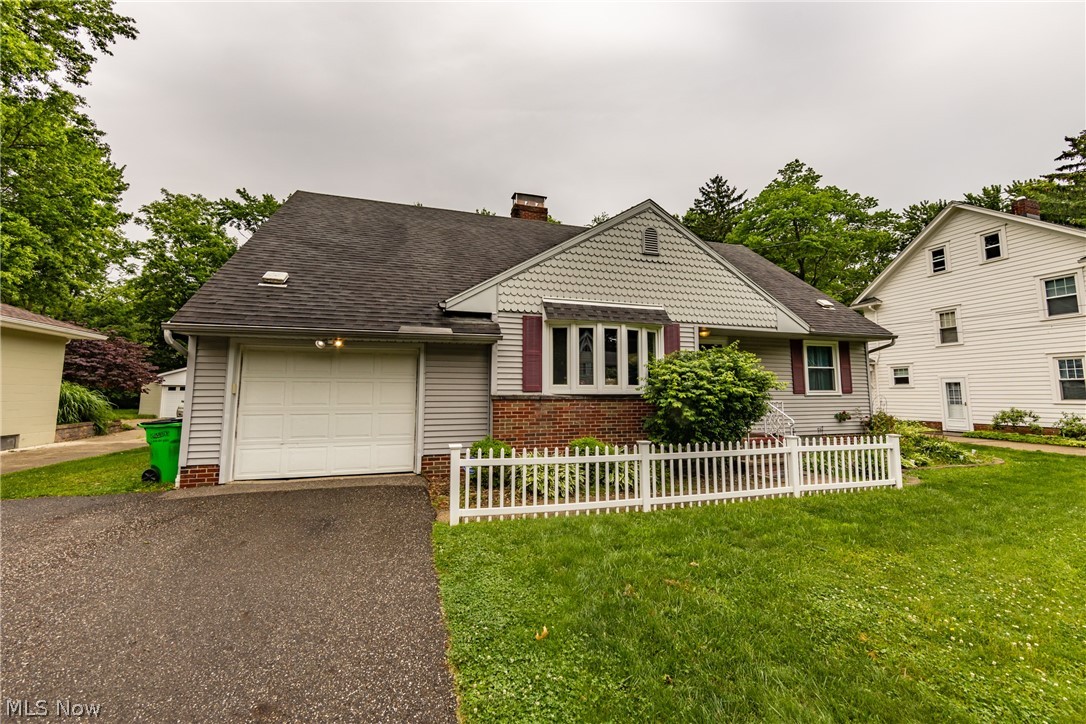 A wonderful Stow cape cod with almost 2400 square feet of total living space.   With 4 spacious bedrooms and 2 full bathrooms, 2 of the bedrooms and one full bath are on the first floor.  The large upstairs bedrooms have heating/cooling units each, and a full bath as well.  The finished basement boasts a family room with a fireplace, a rec room, and ample storage.  Natural light fills the living room, with another fireplace.  An open eat in kitchen has Corian counter tops and stainless steal appliances.  A screened porch and patio make enjoying the large fenced yard a delight.  The oversized garage is attached.  OPEN HOUSE SATURDAY.
