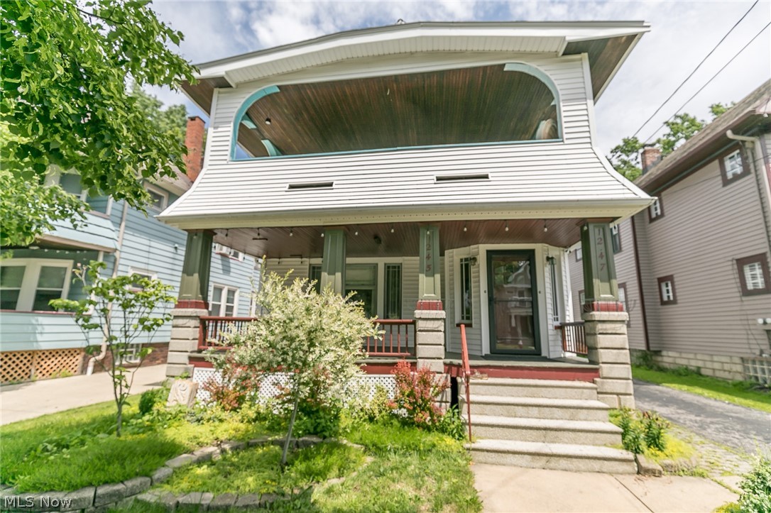 WOW! Truly Unique Multi Family in the Heart of Lakewood! Beautiful Natural Wood Work throughout! Dining rooms offer original Leaded Glass built-ins! Both Kitchens have been tastefully updated and include all Stainless Steel Appliances including Dishwashers! First Floor Unit offers one of a kind Spiral Staircase to Private Finished Basement which includes a full bath and kitchen! Completely separate Laundry areas finish off the lower level. Both Units offer large exterior porches, newer furnaces and Central Air! Newer construction two car garage with opener! All this and an excellent location make this home a true must see! Call today!
