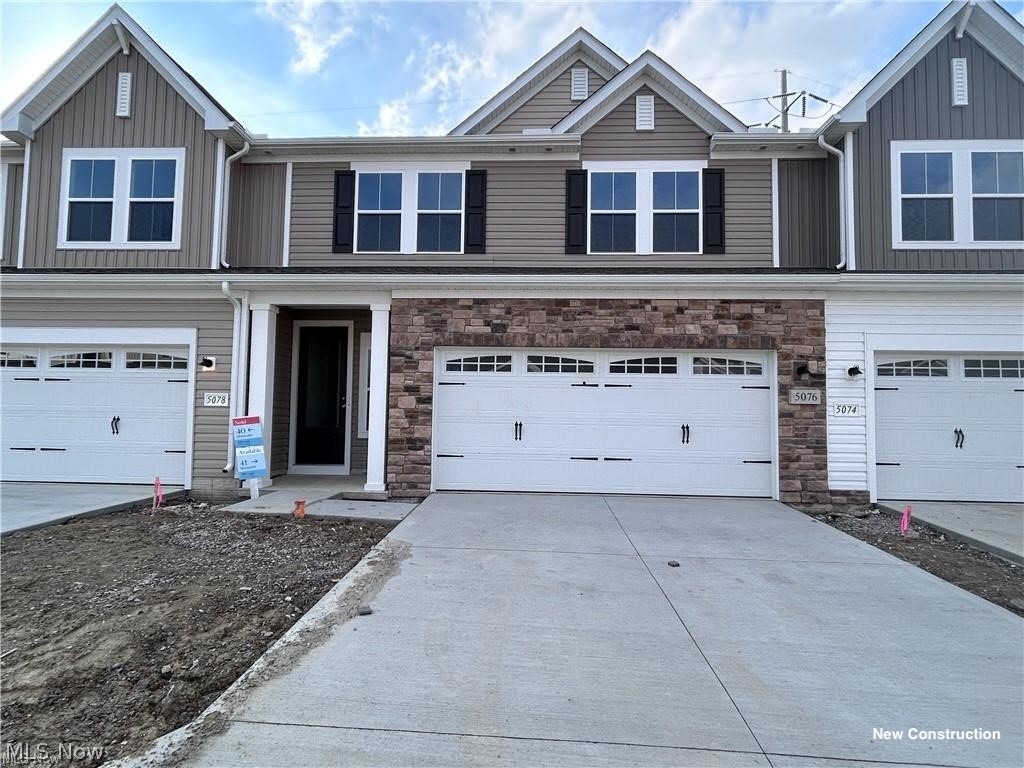 Move in ready by mid January! this stunning townhome in Shepherds Glen delivers exceptional value for new construction in one of Willoughby’s most convenient and desirable locations. this home features a first-floor owner’s suite and first-floor laundry, making everyday living simple and accessible. The open layout includes a spacious kitchen with a large 8-foot island, granite countertops, and white cabinetry perfect for entertaining or daily use. Enjoy a quiet morning or evening on your back patio, overlooking a private homesite. With landscaping, lawn care, and snow removal all handled for you, you can spend more time doing what you love and less time on maintenance. Shepherds Glen offers a low-maintenance lifestyle just minutes from I-90, Route 2, shopping centers, restaurants, and downtown Willoughby—only a 7-minute drive away. Model home available for tours so you can get a true feel for the layout and finishes before move-in. Plus, take advantage of special builder financing options that can make owning this home even more affordable than similar resale properties on the market. Contact us today to schedule your private tour. At this price point, this home won’t last long!