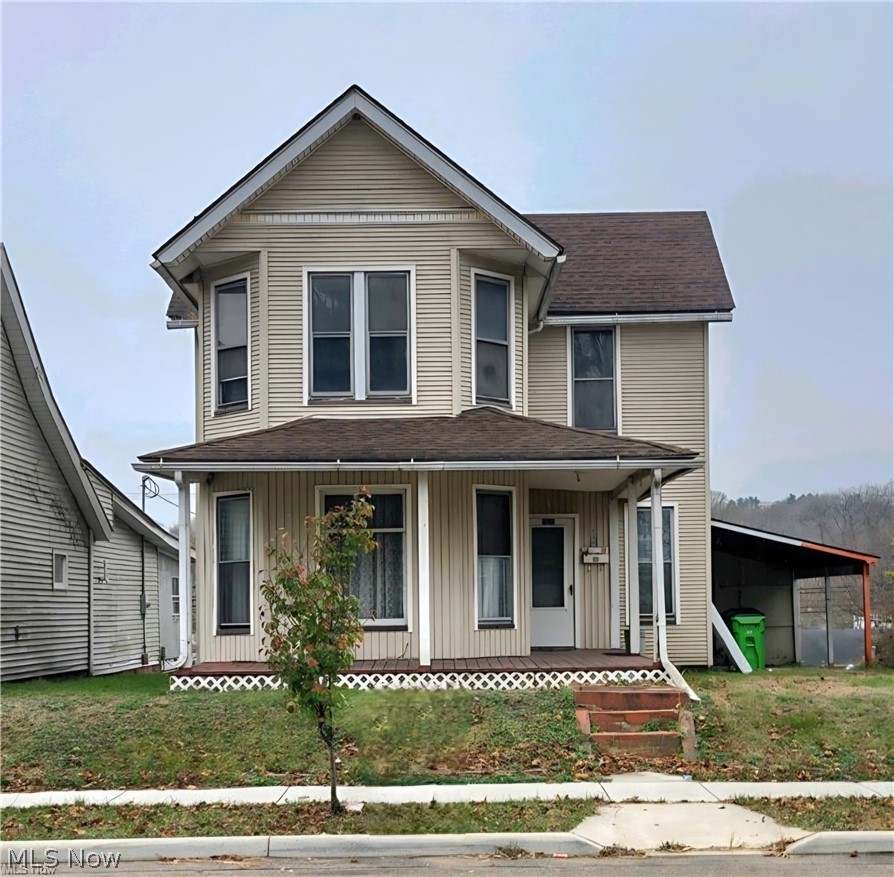 Priced to sell, this 3-bedroom, 1.5-bath home is ready for its next owner. Convenient living is made easy with a first-floor bedroom, first-floor laundry, and a first-floor half bath, offering flexibility for all lifestyles. Whether you’re a first-time buyer looking for a move-in ready home, or an investor searching for a property with strong rental appeal, this home checks all the boxes. It’s a smart choice for today and a solid investment for the future--by renting out home and outbuilding separately! Installed furnace October 2025. A standout feature of the property is the 24x40 pole barn, perfect for storage, hobbies, or workshop use. The structure is already equipped with outlets and an electric post—electric service simply needs to be connected. An attached carport and off-street parking add even more convenience. The pole barn is located in a 100-year flood zone; however, the current owner has an exemption and does not carry flood insurance through his company. This may be an option for the next owner as well. With a motivated seller and great potential, this property is an excellent opportunity for anyone looking to make it their own. The property is vacant and ready to show. Contact a licensed agent for a private showing.