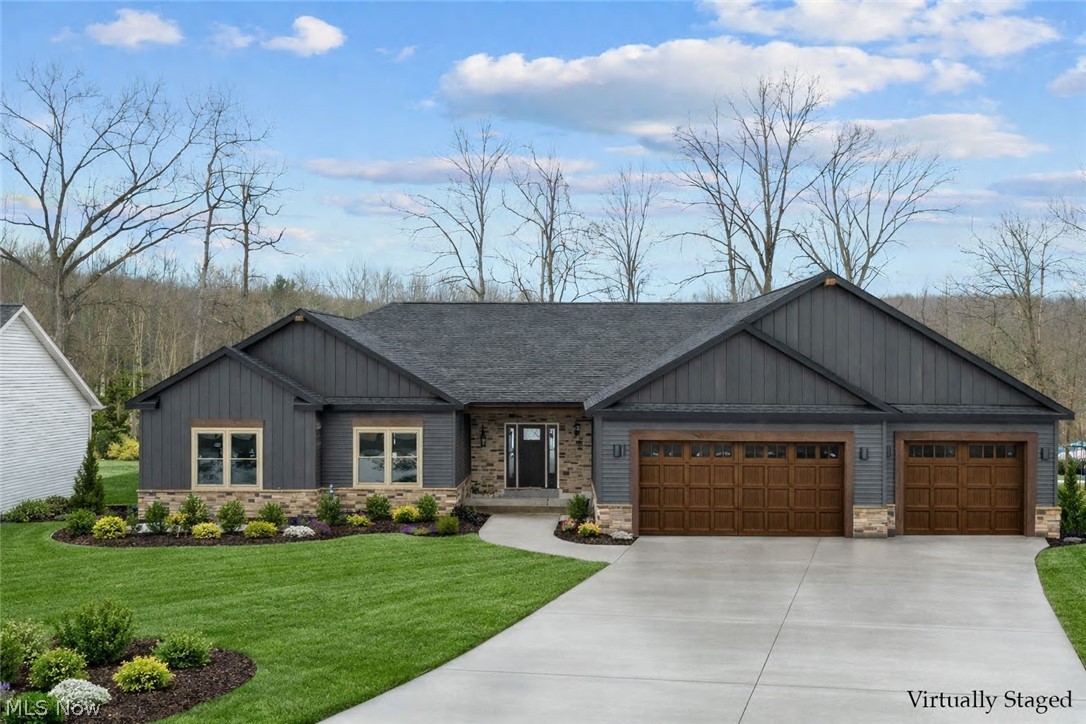 Stunning new construction ranch offering modern design, quality craftsmanship, and thoughtful details throughout. This open-concept floor plan features soaring ceilings, spacious living areas, and abundant natural light. The expansive great room flows seamlessly into the gourmet kitchen, perfect for everyday living and entertaining. Designed with today?s lifestyle in mind, this home will include premium finishes, custom cabinetry, luxury flooring, and designer fixtures throughout.

The private primary suite will offer a spa-inspired bath and generous walk-in closet, while additional bedrooms provide flexibility for guests, home office, or family living. The oversized attached garage provides ample storage and convenience. Situated on a beautiful lot with peaceful surroundings, this home offers both comfort and style in a desirable location close to shopping, dining, and major routes.

Still under construction -buyers have the opportunity to select finishes and customize final touches. Don't miss your chance to own this exceptional new build!