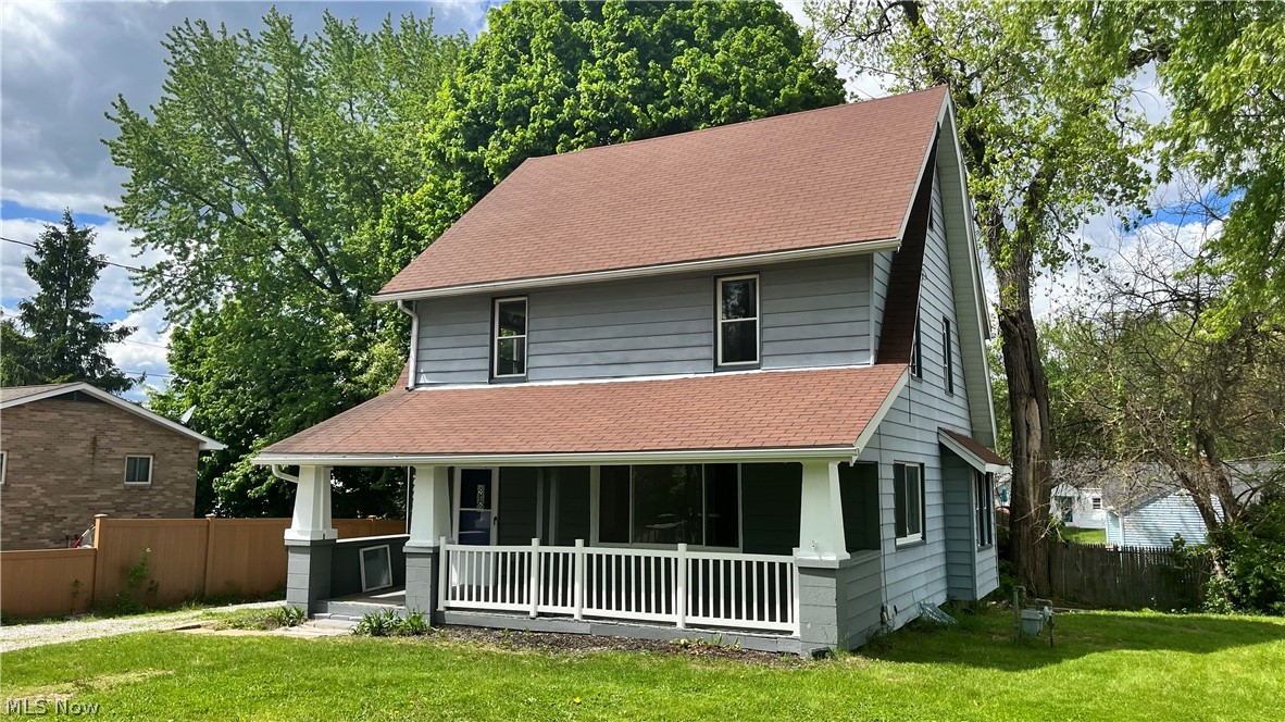 Welcome home to 27 Muskoka Dr. in Coventry Twp.! You can see Portage lakes from your front yard!  You are so close to everything that living in the Portage Lakes area has to offer! This cute colonial features 3 bedrooms, 2 full baths and has been remodeled with new flooring throughout.  Freshly painted in a neutral palette and is ready for a new Owner! Brand new kitchen appliances come with the home.  Close to shopping, dining, expressway and boating!  This home is move in ready.  Neutral decor and updated bathrooms and kitchen.  Bring your finishing touches and call it home.  Call today for a private showing.
