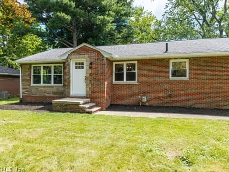 Completely Remodeled Ranch- One-Floor living at its Finest! Welcome home to this beautifully updated home offering easy, one-floor living with spacious room sizes and gorgeous lot. Nearly every inch of this home has been refreshed, making it truly move-in ready. Recent updates include all new windows, exterior doors, sliding glass door, furnace, air conditioner, and hot water tank. The roof 10-12 years old and much of the plumbing has also been updated for added pease of mind. Inside, you’ll find stunning luxury vinyl flooring, new six-panel doors throughout, fresh paint, updated lighting, and stylish new bath fixtures. The completely remodeled kitchen and bathrooms blend modern finishes with everyday functionality. This home features one full bath and two half baths. The lower level offers additional living space with newly finished recreation area and brand new carpet, providing the perfect spot for entertaining, relaxing or a home office. With extensive updates, generous room sizes, and a beautiful setting, this home is ready for it next owner to enjoy!