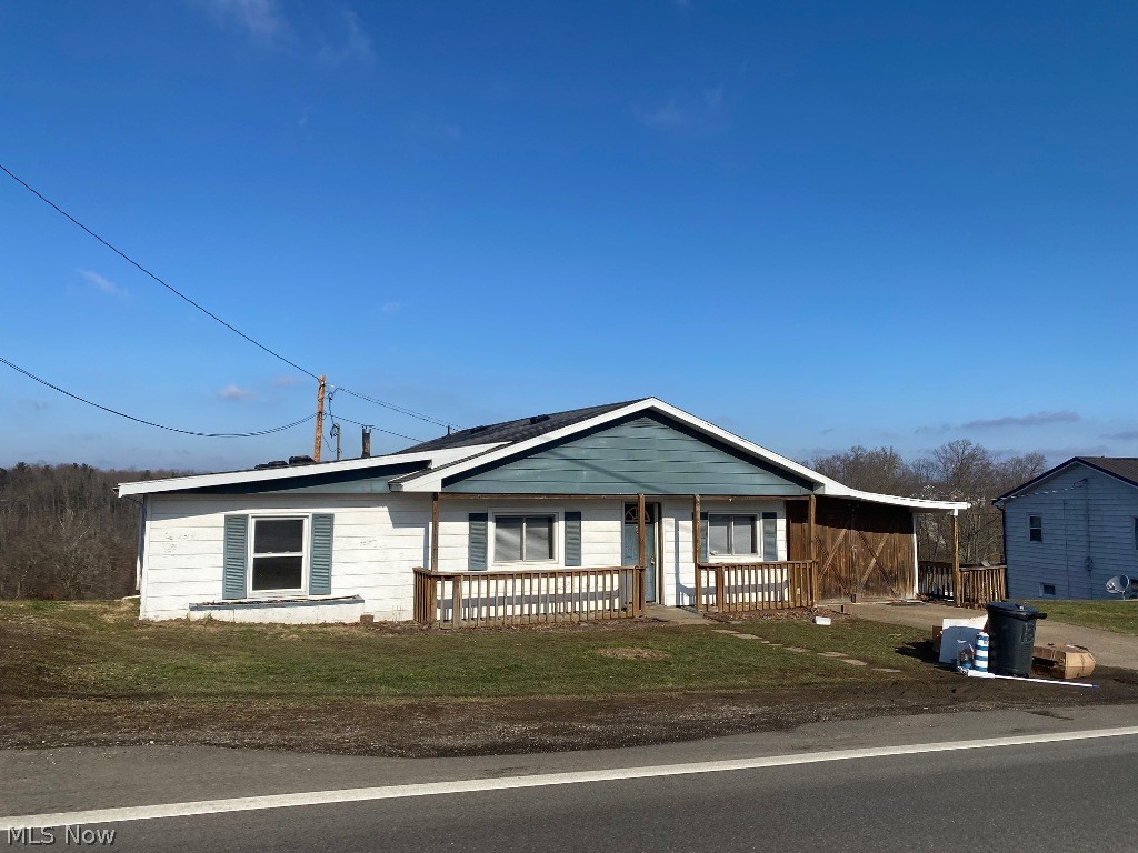 Country Delight!  Ranch home with three bedrooms, one car attached garage and nice deck overlooking the countryside.  Sits on 0.933 acres just minutes outside of Coshocton. Ready to move into!