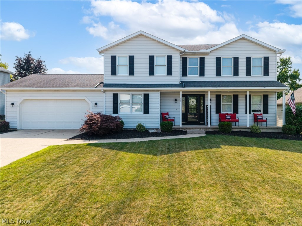 Welcome home to this beautifully updated 3-bedroom, 2.5-bath Colonial nestled in a desirable, quiet neighborhood. Conveniently located close to shopping, restaurants, parks, schools, and major highways, this move-in ready home offers the perfect blend of comfort, style, and convenience.

Step inside to find a stunning remodeled kitchen completed in 2022, featuring beautiful finishes, new appliances, and a layout that is perfect for everyday living and entertaining. The home also boasts new luxury vinyl flooring throughout the first floor (2022) and second floor (2025), an updated half bath (2022), a convenient first-floor laundry room, a new water heater (2024), and brand-new carpet on the stairs (2026).

The fully fenced backyard is perfect for entertaining, featuring a black aluminum fence installed in 2025 and offering plenty of space for gatherings, kids, and pets. The heated garage is equipped with 220-volt electrical service, making it ideal for hobbies, projects, or a workshop.

With its classic Colonial layout, numerous updates, and fantastic location, this home is ready for its next owners to move right in and enjoy!