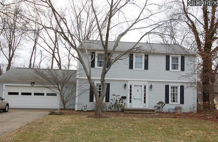 A definite find!  Four bedroom, two & a half bath spacious colonial in desirable neighborhood.  Wonderful floor plan, delightful kitchen with an abundance of cabinets and large eating area.  Formal dining room and living room, hardwood floors under carpeting.  Master bedroom offers double closets and full bath , large closets in other three generously sized bedrooms. Inviting family room features woodburning fireplace and sliders to an awesome 20 X 14 screened in porch.  Fenced backyard, nature stone patio and inground heated pool are all great for entertaining and add to the appeal of this home.  Waterproofed basement features two separate rec room areas and a workshop.  Home has newer windows and some basement glass block windows.  Oversized two car attached garage.  Home warranty offered, includes pool.  A must see!