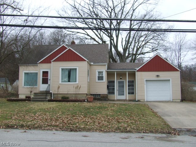 Cute 3-4 Bedroom Cape Cod with extra parcel making it .355 acre!!  First floor includes large living room, dining room, applianced kitchen, two bedrooms and full bathroom.  Upstairs is 1 bedroom, with possible 2nd bedroom and 3 closets.  Lots of possibilities for 2nd bedroom, nursery, game room, office, craft room, etc-you decide how to use it.  Newer carpet on both first and second floors.  Full basement includes rec room, 1/2 bath, storage closet, laundry area and mechanics area.  1-car garage with workbench and lots of shelving, is attached by breezeway with door to huge backyard which includes full, 2nd parcel.  Furnace approx. 2016, newer A/C, H2O - 02/2022, newer windows, glass block windows in basement, underground electric dog fence, washer stays.  Home Warranty included. See your new HOME today!!!