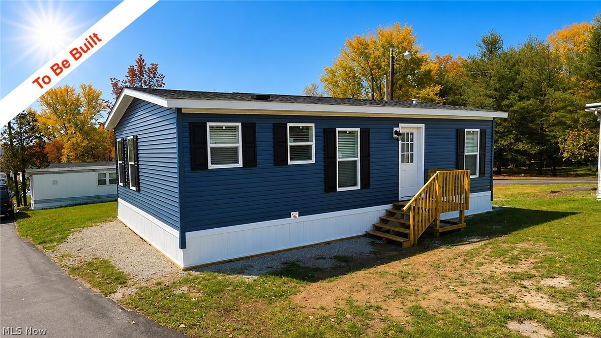 Why settle when you can have everything brand new—at an unbeatable price—in the highly sought-after city of Kirtland? Welcome to Eagle Mobile Home Park, where convenience meets comfort in a peaceful, well-located community just minutes from local parks, shopping, and daily amenities—yet tucked away from the hustle and bustle. This opportunity offers a high-end drywall finished 2-bedroom, 1-bath home allowing someone to step into the freedom of homeownership—say goodbye to the restrictions of apartment living! Inside, you'll enjoy a bright, open-concept layout that blends the eat-in kitchen, center island and living area—perfect for relaxing or entertaining. The tall upgraded cabinets come stocked with all stainless steal appliances. The washer/dryer is also included within its own dedicated laundry room and linen closet. Low maintenance living with more time to enjoy life! All new homes come with a 7 year warranty! Pets are welcome (with some restrictions), and park applications are available online. All offers are subject to park approval, and community rules are available to review in advance. The listing photos are a representation as to some color choices, finish options and layout variation. Call to inquire as to what may fit your needs. Don't miss out on this exciting opportunity—schedule your private showing today for this brand new move in ready home, or contact us for information on additional floor plans and available lots in this fantastic Kirtland location!