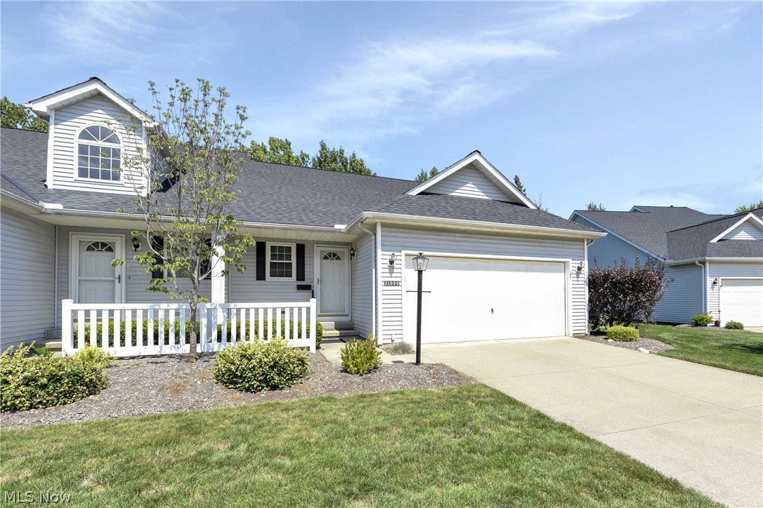 Welcome to this Greathouse located in Cinnamon Woods! Immaculate first floor living at its finest.  Large and inviting living room and dining space with vaulted ceilings. Office space adjoining the living room with sliding door to the beautiful backyard. Bright and airy kitchen with ample counter space and cabinets. First floor laundry off the kitchen. The primary suite has a large walk-in closet and walk-in shower. Fully finished basement with full bathroom and large storage Space. Extra laundry hook up in unity room. Attached 2 car garage with epoxy flooring. Hurry and schedule your showing today.