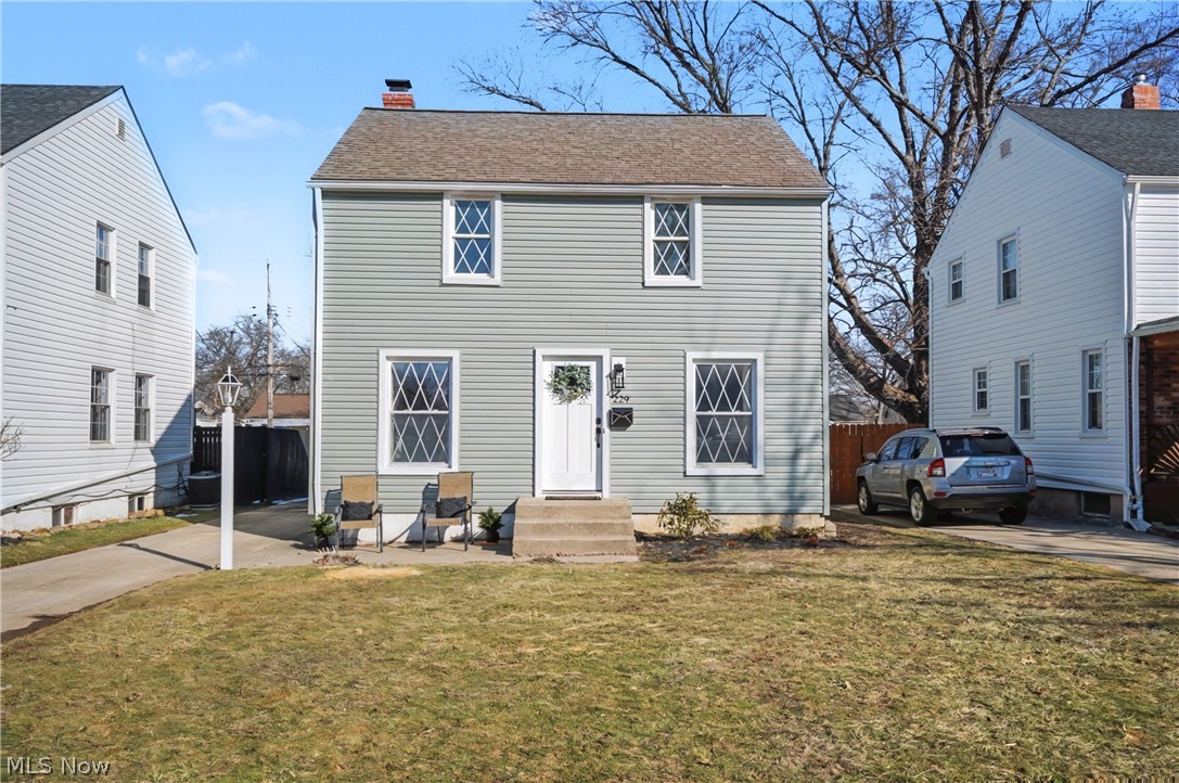 YOU DID IT!! You have found the most charming, updated home in the heart of Cuyahoga Falls! Welcome to 229 Hayes Ave. This delightful 3 bedroom, 1.5 bath colonial provides everything you have been searching for. The ideal blend of classic design and modern amenities. With updates throughout, including stunning new flooring and a partially finished basement, all you’ll need to do is unpack! Let’s chat about the incredible, updated kitchen complete with granite counters, new stainless appliances, and exquisite tile backsplash with attached formal dining area.  The finished additional bonus room off the back of the kitchen provides direct access to the generous backyard and new ½ bath. Venture upstairs to discover the 3 spacious bedrooms with fresh paint and carpet. The primary bath features beautiful tile floors, all updated fixtures, and more. Head down to the partially finished basement you’ll find a fantastic, waterproofed entertaining space complete with glass block windows perfect entertaining, laundry space, and storage! You'll really appreciate the spacious 1 car garage in the winter! Additional updates include:  HWT ‘19, New siding on home '26,  ’26, fresh paint throughout, glass block ’26, ½ bath added ’26, flooring ’26, c/a ’20, Bryant Furnace and more! This home is ideally located, offering easy access to Downtown Cuyahoga Falls, library, schools and more, making it convenient for work, shopping, dining, and entertainment. Don't miss the opportunity to make this dream home, YOUR forever home! Seller offering a 1 year home warranty too! Be sure to check out the property information sheet in the MLS supplements which can be provided by your favorite real estate agent!