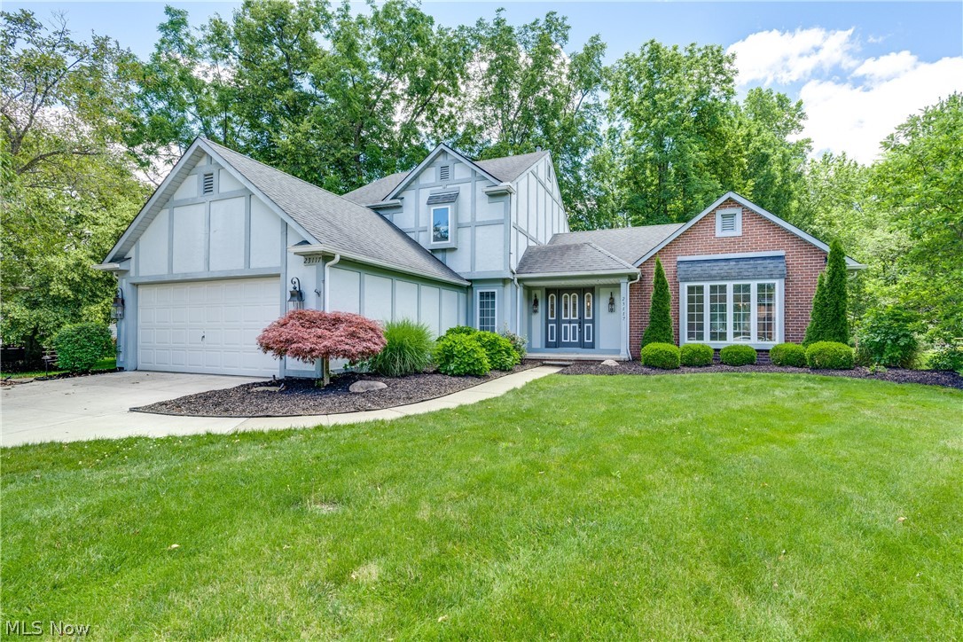 Wonderful 3/4 bedroom, 3 full bath, Colonial in highly sought after Hunter's Point development. One of only 6 houses on the street! Gorgeous, large park-like backyard. Large formal entry way with wood flooring. Spacious eat-in kitchen with large pantry and dining area complete with glass sliding door leading to a large deck overlooking the back yard. Large formal living room & dining room. Warm and inviting family room with built in cabinetry and brick gas fireplace. First floor office which could easily be a 4th bedroom. Three spacious bedrooms upstairs including a master suite with large walk-in closet and large master bath. 2nd full bath upstairs. Large laundry room/mud room with two closets. Full basement recreation room with Nature Stone Flooring and speaker system. House has gutter guards on all gutters. Conveniently located close to shopping, airport, on the eastern part of Westlake near Rocky River!