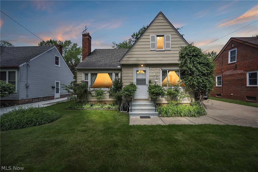 An absolutely wonderful opportunity in Lyndhurst! Offering over 2000 sqft of living space with the finished lower level this is a must see! This home includes 4 bedrooms with 2 on the main level plus an updated full bath, perfect for those who desire single-story living. Enjoy the large eat-in kitchen featuring custom wood cabinetry.  The adjacent open family room offers a charming wood burning fireplace and gorgeous original hardwood floors. Upstairs you will find  2 additional bedrooms. One of the best features of this home is the newly remodeled lower level rec room complete with new flooring and a second large kitchen with custom cabinetry, modern tile backsplash, refrigerator, and microwave.  The lower level also includes a newly renovated full bath with a tiled shower and laundry area with washer & dryer that are included in the sale! Outside is just as impressive with charming curb appeal, a spacious backyard with mature trees, and a single car garage with additional off street