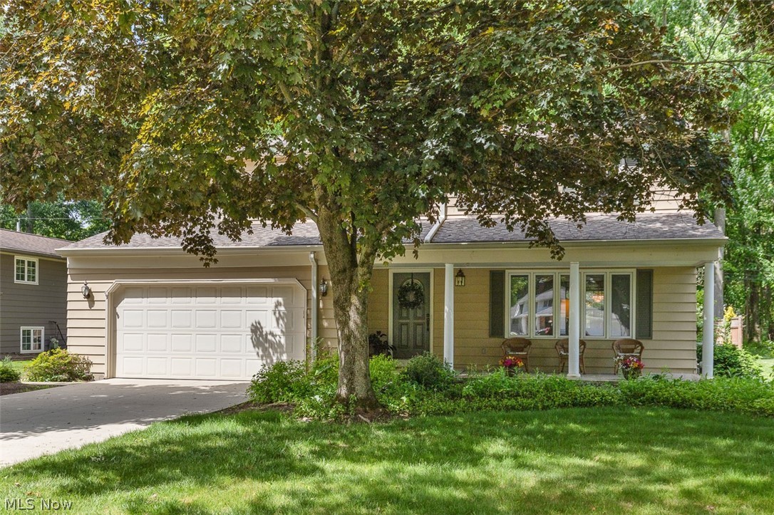 Welcome HOME!! to this Charming Treasured Family Beauty!! This Lovely Two-Story Colonial is Truly "One-of-a-Kind!! Situated in  a very sought-after North Olmsted Neighborhood!! Showcasing a Large Inviting Covered Front Porch to greet Guests & appreciate all year!! Pretty Formal Living & Dining Rooms spacious & perfect for Special Gatherings & Entertaining! Sunshine-Filled Eat-in Kitchen gleams w/ Pride for your Gourmet Cook fully-equipped w/ all Appliances & Pantry! A Handsome Family Room w/ a  Stately Woodburning Stone Fireplace & Wonderful Built-Ins!! +Double Sliding Doors accessing the Wonderful Backyard Amenities!! You'll fall in LOVE w/ the Huge, Tranquil Master Quarters w/ Owners Ensuite Bath & Large Walk-in Closet!! Pampered, serene Second, Third & Fourth Guest or Family Member Bedrooms sure to delight! Big Wonderful Deck & Paver Patio that’s Everyone’s Favorite Place “to Be!!" w/ Lush Green Yard! Flowering Beds! & Treed Yard!…a Majestic Private Backyard Retreat!! Large Lower-level Recreation Room to appreciate w/ Built-in Bookcases Galore! Over-sized Laundry Room w/ Washer & Dryer Utility Tub & Storage + Separate Workshop Space! +Wonderful Two-car Attached Garage w/ Attic Access, Built-ins w/ Storage!  Freshly Painted First-floor areas in 2026! Pella Windows w /many tall Beautiful Glass Windows 1985-1990! Newer Roof, Gutters & Screen Guards 2018! Newer AC 2021+/- & Newer Heat Exchanger 2016! Sump Pump replaced 2016! Newer Electrical Panel Updated 2026! Newer Driveway! Ideal Locale to Shopping! Highways! & CLE Hopkins Airport! Major Highways! & much More! Be FIRST to see this Lovely admired Family-Owned Property of over 50+ Years! A Home you will simply Adore!! Don't Miss it!! Make it "YOURS!!"