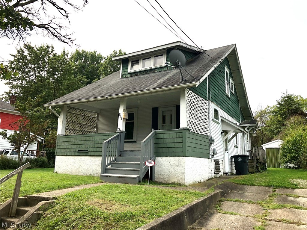 This is a very versatile house, offering two bedrooms and a full bath upstairs, and one bedroom and a half bath downstairs. The kitchen has newer wood look vinyl and charming dark blue cabinets. There is an additional room off the kitchen with cabinets and space for a cafe table and chairs, with a door that leads out to a side deck. It comes with stove and fridge for tenant use. Upstairs there is a full bath with a clawfoot tub, and two large bedrooms. There are washer and dryer hookups in the basement.
Outside there is a porch for enjoying summer evenings, the side deck as mentioned, and a large yard. There is also a shed for possible storage options.

Monthly rent amount is $650. A security deposit of $650 will be required, as will a $200 water deposit. Tenant pays all utilities, and is responsible for lawn care and snow removal.

Not Section 8 eligible.
Pets considered on a case by case basis. If accepted they will require a deposit of $200/cat or dog up to 20lb. $300 for a do
