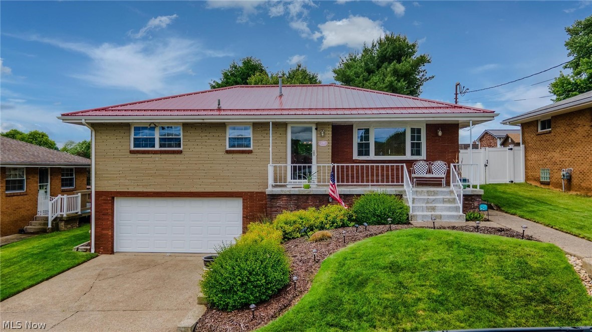 Welcome home to 256 Fernwood Avenue in Woodland Estates! This beautifully maintained brick raised ranch offers the perfect blend of comfort and convenience in one of Weirton’s most desirable neighborhoods. Featuring 3 spacious bedrooms — each complete with double closets and ceiling fans — and 2 full bathrooms, this home has been lovingly cared for and is move-in ready. For added peace of mind, the seller is including a one-year home warranty.
Step inside to find a bright and inviting living room, a dedicated dining area, and a fully equipped kitchen with stainless steel appliances. The partially finished basement provides additional living space ideal for a family room, home gym, office, or game room, while the attached 2-car garage offers plenty of storage and convenience.
Enjoy your morning coffee on the welcoming front porch or unwind in the beautifully landscaped backyard oasis featuring a stunning patio area perfect for entertaining or relaxing on summer evenings. Located just a short walk from the Woodland Estates Playground, you’ll love having access to basketball courts, tennis courts, and a pavilion right in the neighborhood.
If you’ve been searching for a solid, spacious home in a fantastic location with added buyer protection, 256 Fernwood Avenue is one you won’t want to miss!