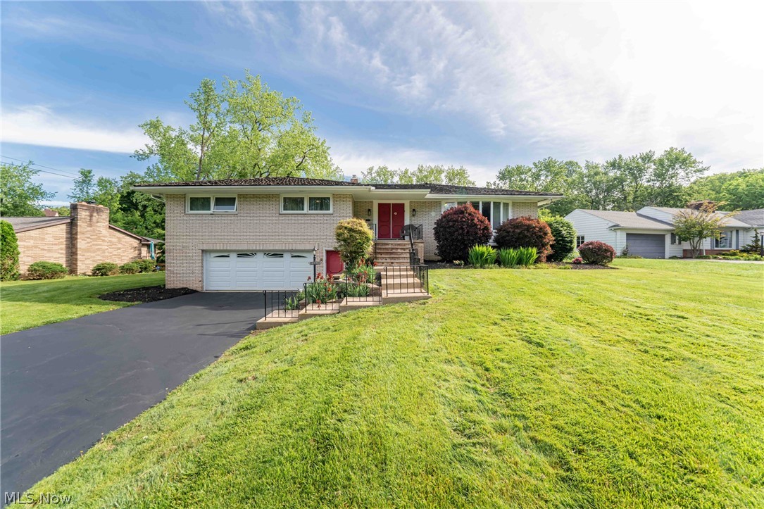 Tucked away on a beautiful tree-lined lot in Shaker Heights, this updated ranch offers the perfect blend of open living space, modern updates, and peaceful natural surroundings. The bright open floor plan creates an easy flow for everyday living and entertaining, while the updated kitchen serves as the centerpiece of the home with stylish finishes and functional design. Refinished hardwood floors and newer windows add warmth, charm, and natural light throughout. 
 The attached garage includes an updated garage door and an electric vehicle charger for added convenience. Step outside to an incredible backyard surrounded by mature trees, creating a private and relaxing setting. Beyond the trees, Doan Creek gently winds through the rear of the property, adding a rare natural backdrop that makes this home feel like a hidden retreat while still being close to everything Shaker Heights has to offer. This home is Point of Sale Violation-Free. Schedule your showing today!