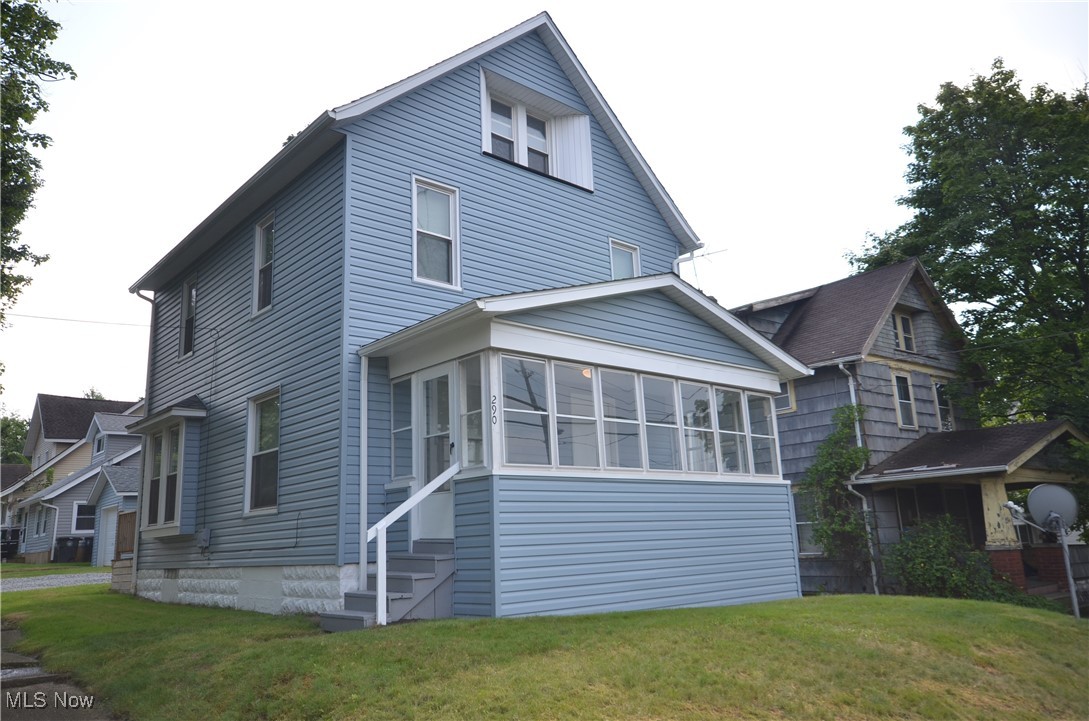 Home was renovated under Akron's lead paint abatement program.