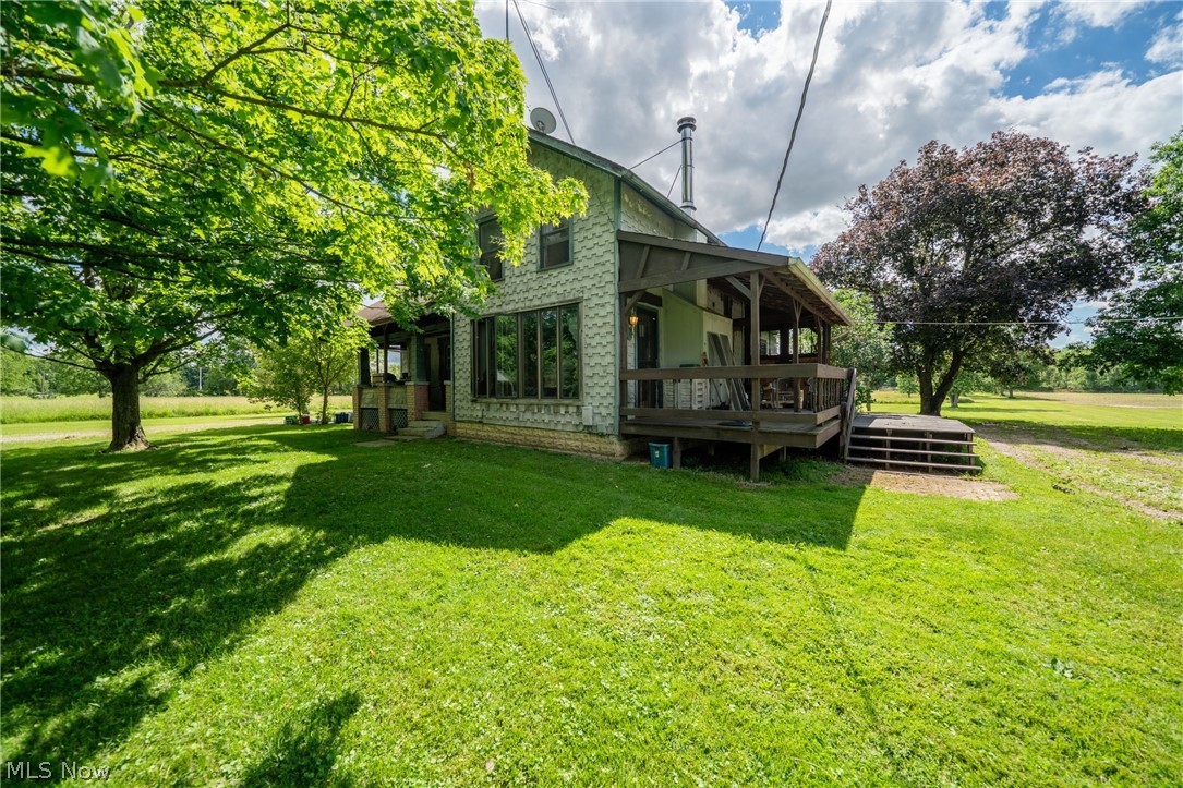 WELCOME TO WELLINGTON, OHIO! This is country living at its best. Tucked into Huntington Township — with no RITA taxes — this  22-acre property has been lovingly owned by the same family for over thirty years, and now it's ready for its next chapter.
The land is the real story here: nearly 12 acres of tillable farmland (the majority qualifying for CAUV, Ohio's Current Agricultural Use Value program, which means significantly lower property taxes based on agricultural use rather than market value), plus more than 7.5 wooded acres for privacy, hunting, or just getting lost in nature.
The home offers 2 bedrooms and 1 bathroom, with a spacious eat-in kitchen, dining room, and family room for everyday living, plus a den off the dining area that's perfect for a home office or reading nook. Step outside to a front covered porch and a side porch — ideal spots to relax and enjoy the beautiful views. A 2-vehicle carport and a large outbuilding round out the property, offering plenty of room for equipment, hobbies, or storage.
The home does need some TLC, making this a fantastic opportunity to bring your vision (and some sweat equity) to a property with serious bones and even more serious acreage. If you've been dreaming of wide-open space, low taxes, and peaceful, quiet living, 25360 Baker Road is the property for YOU! Located within minutes from Findley State Park, Lorain County Fairgrounds and much more. Schedule your private showing TODAY!