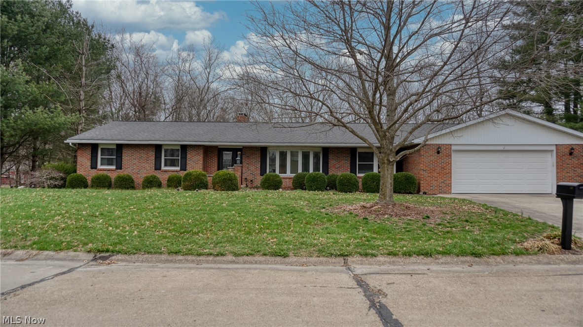 Beautiful ranch home with 5 bedrooms, 3 1/2 baths,  2 car attached garage. This gourmet eat in kitchen comes fully equipped w stainless steel appliances and granite countertops and breakfast bar area, there's also a formal dining room for guests. Wood burning brick fireplace in the spacious living room and work from home in the private office.  Oversized master suite w walk-in closets & newly updated bath, also walks out to the mezzanine for the pool area. Wait there's more, the full finished walkout basement has 3 BR  &  living room w brick fireplace and wet bar area and media/tv room for entertaining.  Over sized inground indoor swimming pool w 4-10 ft deep and diving board heated and has new humidity system. The home has newer flooring, lighting, freshly painted interior, new garage door, new sliders & front door. There's a large deck, covered porch and private patio. A MUST SEE!