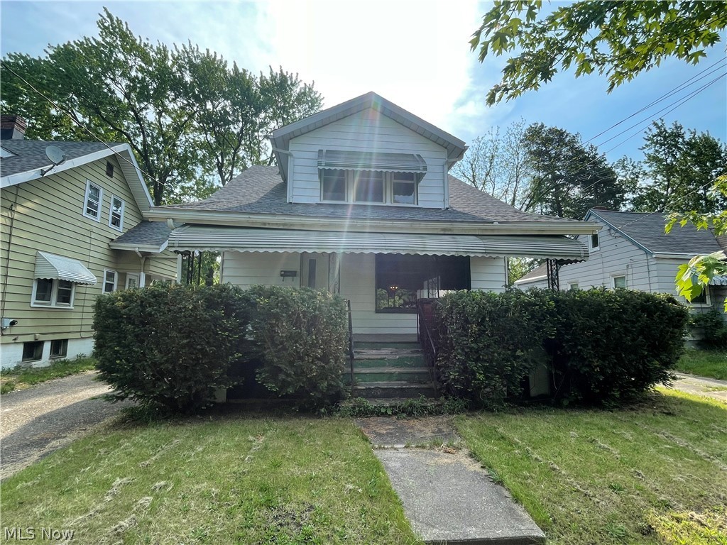 A very nice North Hill bungalow with 3 bedrooms and a 2 car garage!  This home has an updated eat-in kitchen, with an eating area and a formal dining room.  The large living room has a huge front window.  The bathroom is updated with double sinks.  There is a large deck, front porch, full basement, and much more.