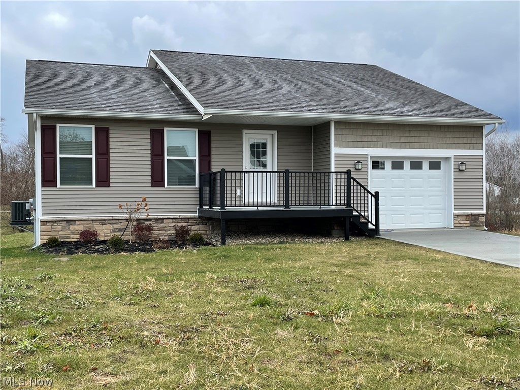 Have you always dreamt of owning a brand-new home, but never thought you could afford it? Now's your chance! 3 homes are currently available in beautiful West Salem, OH awaiting an owner. Price includes kitchen appliances, public water and sewer, concrete landscaping and seeding. This home is a 2/bedroom 2/bath home, a Master En-suite with walk-in closet, and a full walk-out basement. Don't miss this exciting opportunity to settle into a well-appointed, newly constructed home. Spaces are limited. Call today for more details.