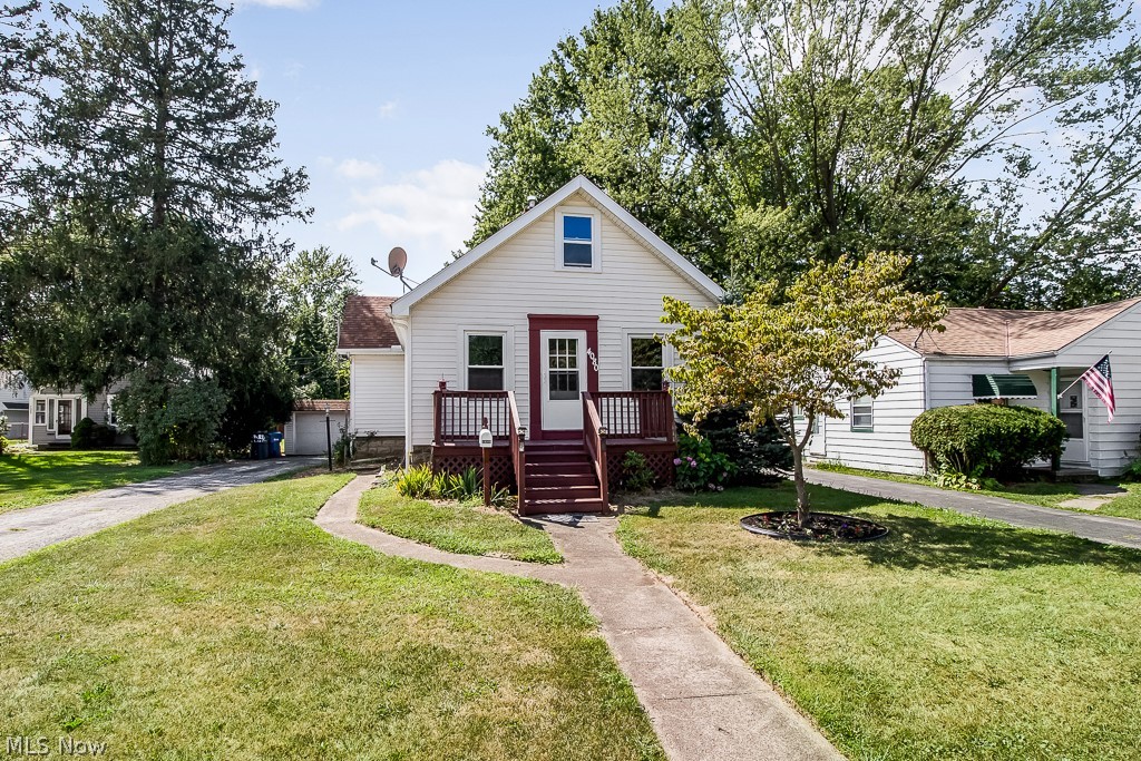 Best Deal in Fairview Park! Move In ready! Nicely maintained and updated Cape Cod. All freshly painted with newer flooring on the first floor.Updated kitchen and bath . Newer roof 2006, Furnace 2007, H2O 2007,A/C 2007, Windows 2006, Siding 2014, first floor flooring 2019, front deck 2005. The home seems much larger inside. Nice large living room and kitchen. There is also a great fenced yard and a 2 and one half car garage. There is a finished rec room in the basement and a enclosed porch on the back that would be a fantastic mud room. Do Not Miss Out on this Gem!!