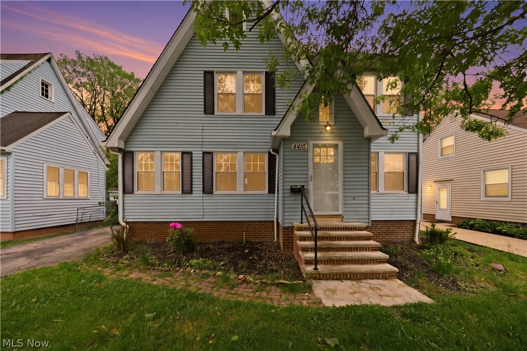 Welcome home to 4410 Ardmore Rd — where comfort, style, and everyday ease come together in one beautifully updated home in South Euclid. This move-in-ready gem offers the perfect blend of character and modern updates. Step into a warm and inviting living room, where the fireplace sets the scene for cozy evenings and quiet mornings with coffee in hand. Just off the main living space, a bright office/library area filled with natural light offers incredible flexibility — ideal for remote work, studying, or a peaceful reading retreat. The spacious dining room is perfect for gathering with family and friends, while the updated kitchen shines with modern finishes, new appliances, and generous storage and prep space. A trendy laundry nook featuring a convenient 2-in-1 washer/dryer combo maximizes function without sacrificing style. Upstairs, the finished attic has been transformed into a private owner’s suite complete with exposed brick and its own full bath — a charming and secluded escape.The finished basement adds even more versatile living space, perfect for entertaining, hobbies, fitness, or relaxing.Major updates provide peace of mind, including a brand new roof, brand new windows, and full waterproofing completed in August 2025 — enhancing energy efficiency, comfort, and long-term value.Fully updated, full of character, and truly move-in ready — all in a prime South Euclid location close to parks, shopping, dining, and more. POS Complaint before don't miss the opportunity to make this beautiful house your home. Don’t miss the opportunity to make this beautiful house your  home.