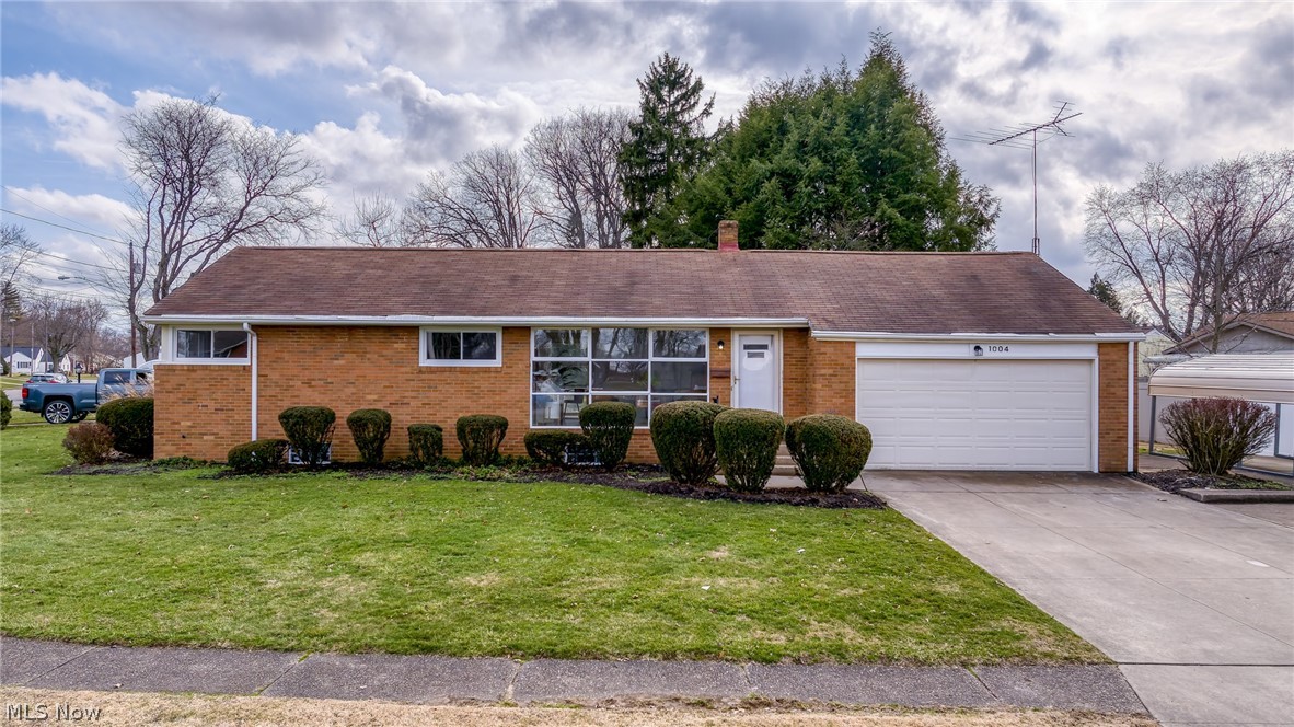 Move right into this fully remodeled 3-bedroom, 1.5-bath brick ranch located on a corner lot in Plain Local School District. This home offers the convenience of one-floor living with modern updates throughout.

The interior features new flooring, fresh paint, and updated light fixtures, while large near floor-to-ceiling windows fill the home with natural light. The updated kitchen showcases brand new cabinetry, granite countertops, and all new stainless steel appliances.

A flexible bonus space on the main floor offers the perfect area for a home office, gym, playroom, or hobby space.
The partially finished basement adds approximately 415 sq ft of additional living space and includes a built-in wet bar and half bath, making it ideal for entertaining or extra living space.

Outside, the property features a wide driveway, 2-car attached garage, and an additional carport, offering ample parking and storage.

Conveniently located near shopping, dining, parks, and major highways, this move-in ready Plain Township home combines modern updates, flexible living space, and a desirable location. Property is agent owned.