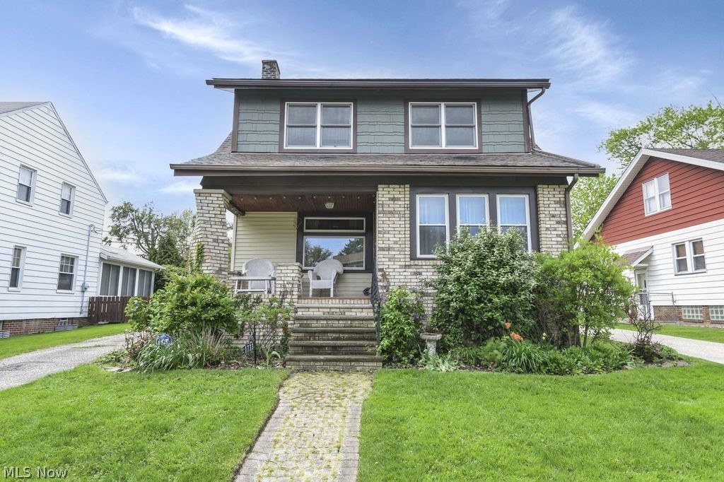 Welcome home to this charming 3-bedroom, 1.5-bath Colonial ideally located near highways and downtown, offering convenience, character, and plenty of space to enjoy both inside and out. Situated on a beautiful lot with a spacious yard, this home is perfect for gardening, entertaining, or simply relaxing outdoors. A large wood deck off the back provides the ideal setting for summer gatherings and quiet evenings alike. Step inside to a gorgeous sunroom filled with natural light that flows effortlessly into the inviting family room, showcasing rich character, a decorative fireplace, and stunning hardwood floors. The hardwoods continue seamlessly into the formal dining room, complete with charming built-ins and excellent lighting, creating a warm and welcoming space for hosting dinners and holidays. The kitchen offers generous counter space and endless potential to make it your own. Upstairs, you’ll find three comfortably sized bedrooms along with a full bathroom featuring a newer vanity. A walkout balcony adds even more charm and provides the perfect spot to unwind with a good book and enjoy the sunshine. The lower level features a clean basement with a convenient half bath, offering additional functional space and storage. Full of timeless charm and move-in ready appeal, this home is one you won’t want to miss!