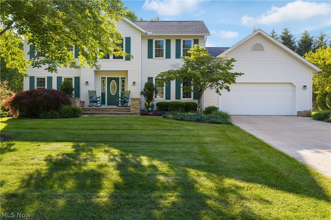 Fall in love with this beautifully updated home, blending spacious comfort with unbeatable neighborhood charm. Featuring multiple versatile living areas and a show-stopping backyard, this property offers the ultimate setting for both relaxation and entertainment. Enjoy the peace of mind that comes with thoughtful, modern updates while keeping a perfect blank canvas to infuse your personal style. Opportunities in this highly sought-after neighborhood are rare and there is no doubt this is one of the good ones.  Featuring an open concept kitchen and family room, a finished lower level with a full bath, a large owner's suite, and a beautiful stamped concrete patio with a gas firepit, this home has it all! Excellently maintained, all the of windows have been replaced, the basement and some of the upstairs has brand new carpet, and the furnace and AC are only several years old. Need a little shop space? The garage has a large bonus area just for that. We know you'll enjoy this home as much as the sellers have...schedule your tour today!