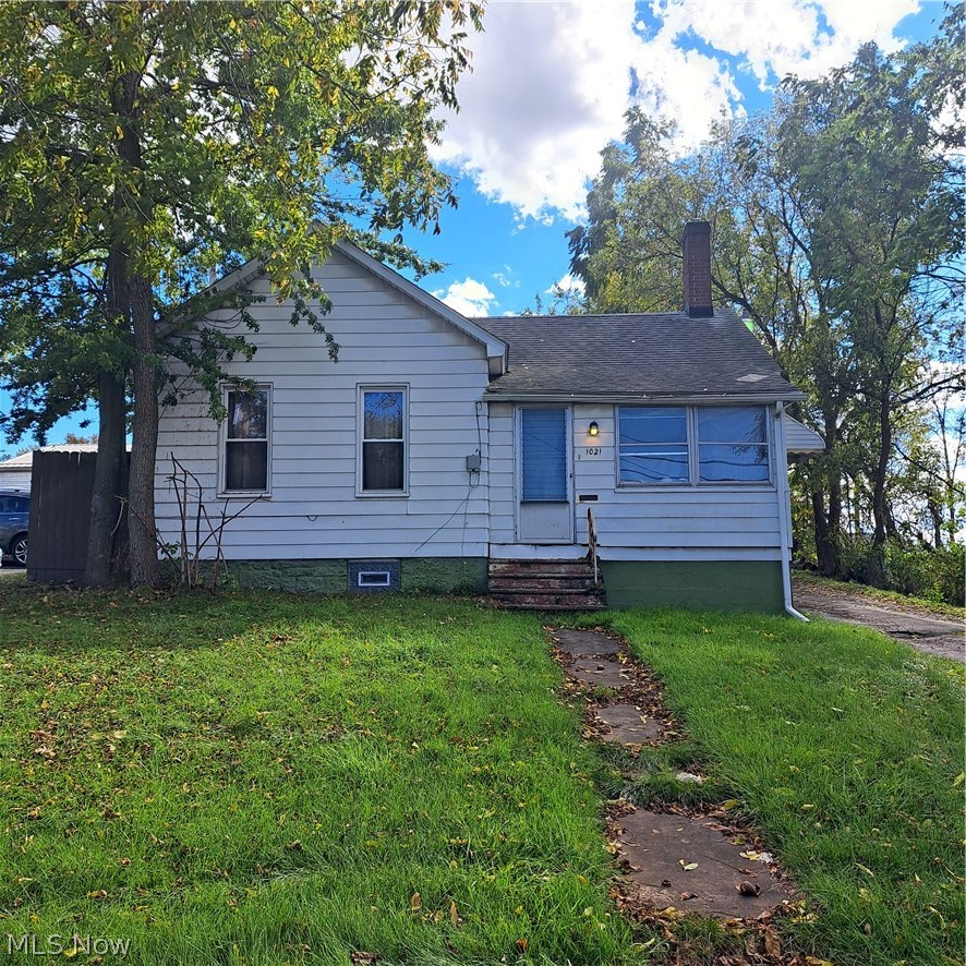 This classic bungalow has ample space and loads of potential to offer with some TLC.  Enclosed front porch is a great space to relax and unwind. Inside you will find a generously sized living room, dining area, open eat-in kitchen.  There are 2 bedrooms, both on the 1st floor as well as a full bathroom. The laundry area is also on the main floor.  The basement has open storage. The backyard is an open slate for you to create your special oasis. Schedule your showing today!